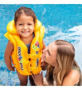 Kamizelka dmuchana dla dzieci Intex Pool School 58660NP - idealna do nauki pływania Intex - 2
