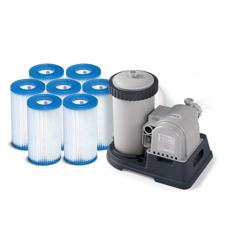 Pompa filtrująca do basenów 9463L/h INTEX 28634 / 29005 + 7 filtrów!
