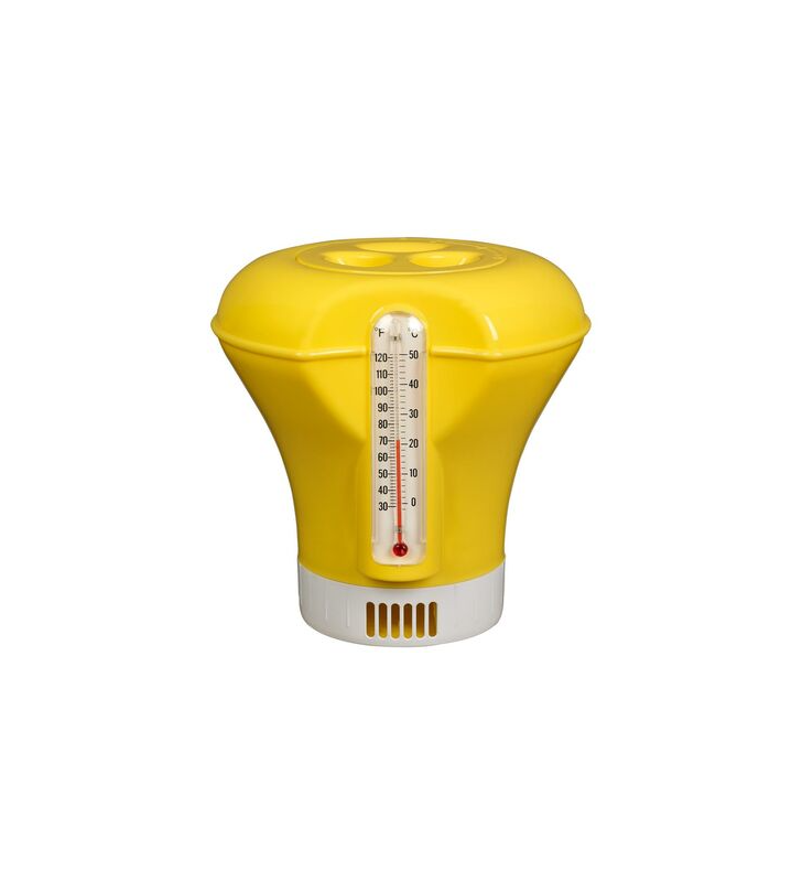 Pływak, dozownik chemii basenowej z termometrem - Bestway 58209 żółty Bestway - 2