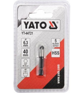 YATO POGŁĘBIACZ DO METALU  6,3mm HEX