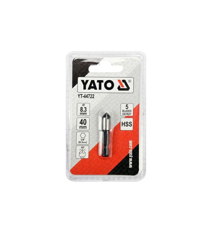 YATO POGŁĘBIACZ DO METALU  8,3mm HEX