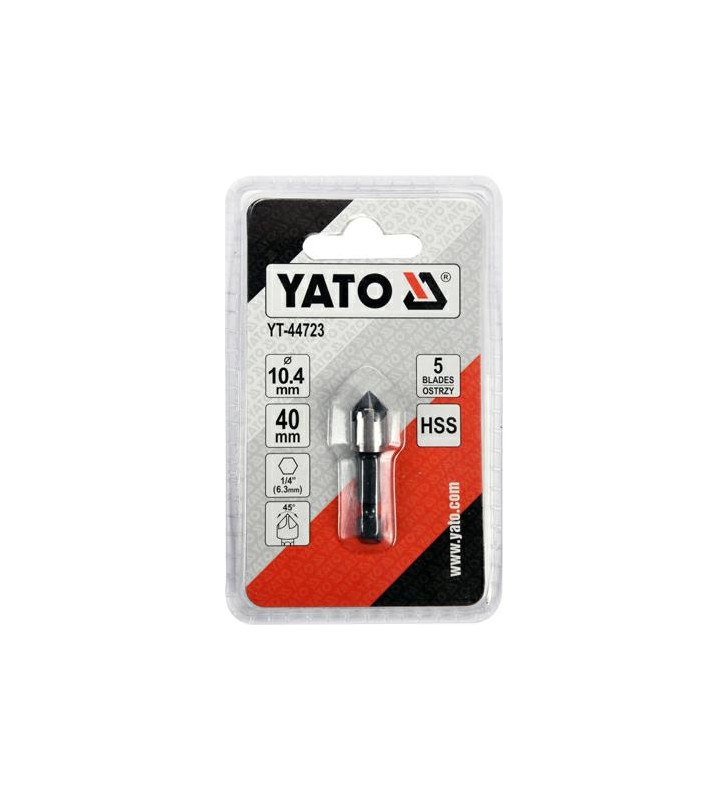 YATO POGŁĘBIACZ DO METALU 10,4mm HEX