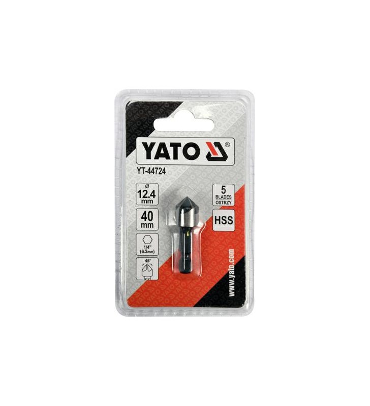 YATO POGŁĘBIACZ DO METALU 12,4mm HEX
