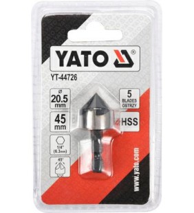 YATO POGŁĘBIACZ DO METALU 20,5mm HEX