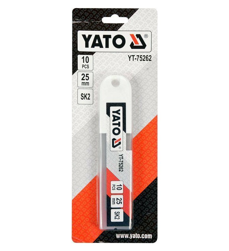 YATO OSTRZA ZAPASOWE SK2 25mm 10szt.