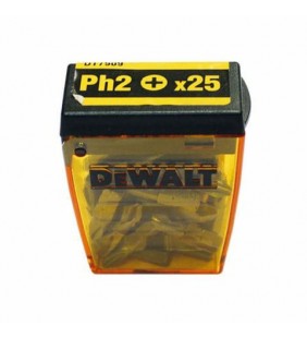 DEWALT KOŃCÓWKA PH2x25/25szt.