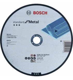 BOSCH TARCZA MET.230mm x 1,9mm x 22mm STANDARD FOR METAL