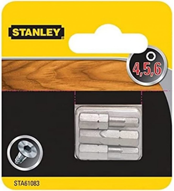 STANLEY KOŃCÓWKA IMBUSOWA 3szt. STA61083-XJ Stanley - 1