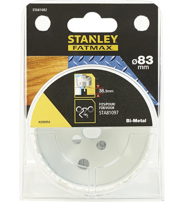 STANLEY OTWORNICA BIMETAL 83mm STA81082-XJ Stanley - 1
