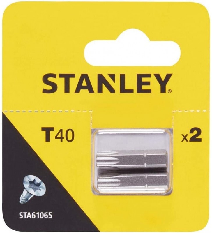 STANLEY KOŃCÓWKA TORX T40 x 25mm 2szt. STA61065-XJ Stanley - 1