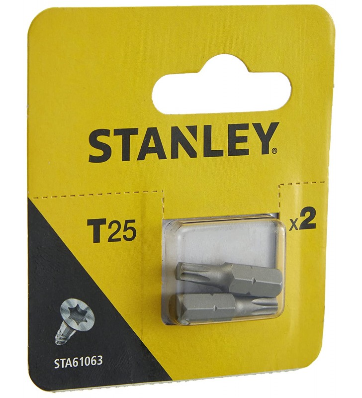 STANLEY KOŃCÓWKA TORX T25x25mm 2szt. STA61063-XJ Stanley - 1