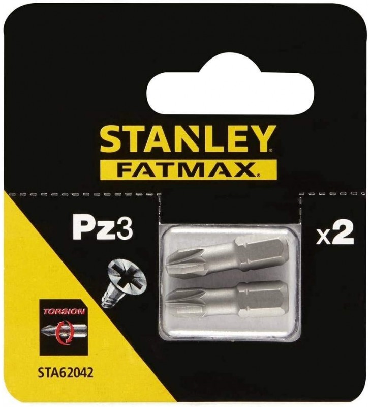 STANLEY KOŃCÓWKA PZ3x25mm 2szt. STA62042-XJ Stanley - 1
