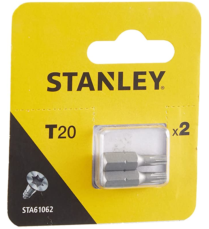 STANLEY KOŃCÓWKA TORX T20x25mm 2szt. STA61062-XJ Stanley - 1