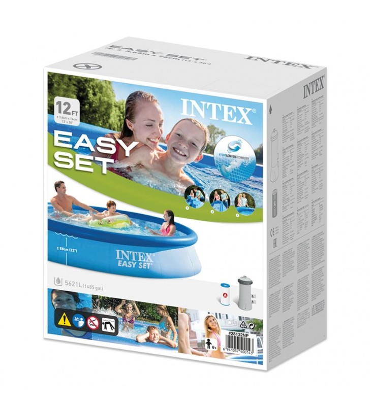 Basen Intex Easy Set 366 cm x 76 cm 28132NP - basen do ogrodu z pompką Intex - 2