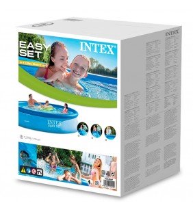 Basen Intex Easy Set 396 cm x 84 cm 28143NP - stwórz strefę komfortu w swoim ogrodzie Intex - 1